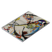 Kandinsky Blue Segment Notizblock (Linke Seite)