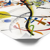 Kandinsky Blue Segment Print Fotodruck (Ecke)