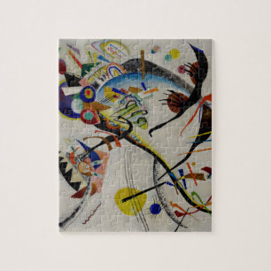 Kandinsky Blue Segment Puzzle