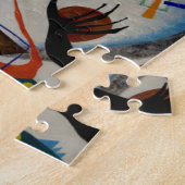 Kandinsky Blue Segment Puzzle (Seite)