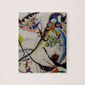 Kandinsky Blue Segment Puzzle (Vertikal)