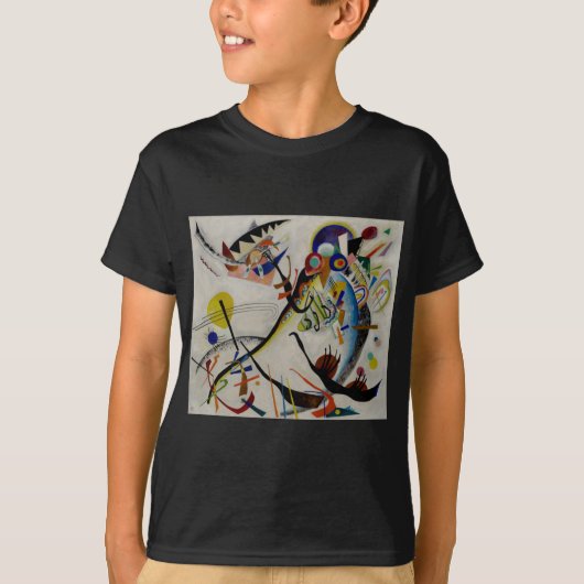 Kandinsky Blue Segment T-Shirt (Vorderseite)