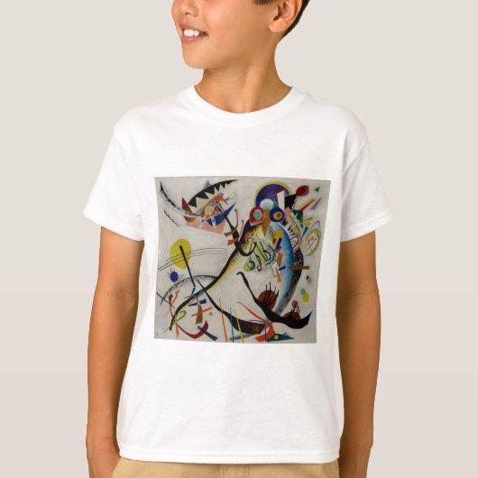 Kandinsky Blue Segment T-Shirt (Vorderseite)