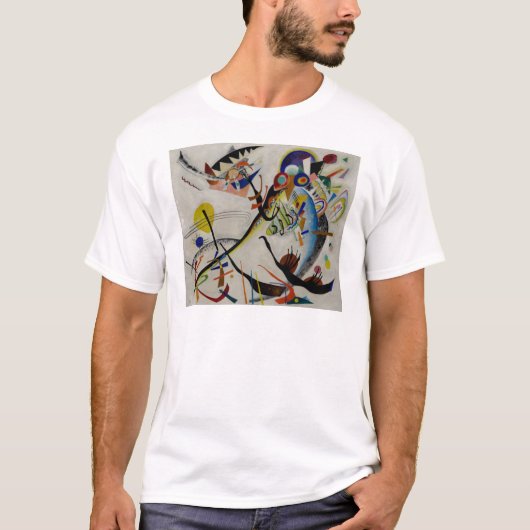 Kandinsky Blue Segment T-Shirt (Vorderseite)