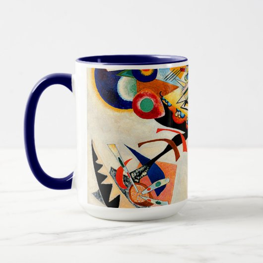 Kandinsky - Blue Segment, Tasse (Links)