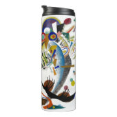 Kandinsky, Blue Segments 1921 Thermosbecher (Nach rechts gedreht)