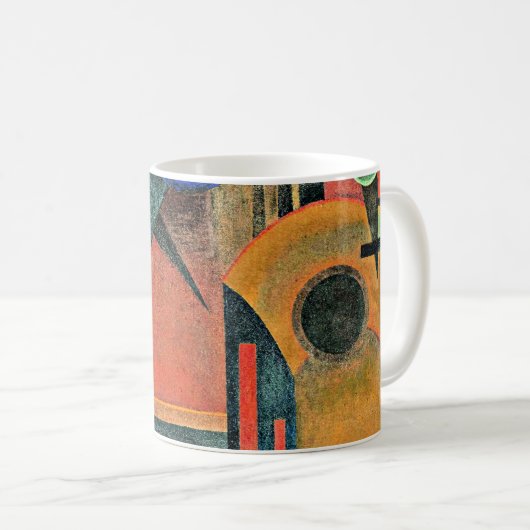 Kandinsky - Brawn Silence Kaffeetasse (VorderseiteRechts)