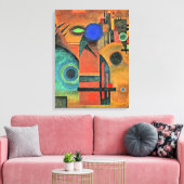 Kandinsky - Brawn Silence Leinwanddruck (Insitu (Wohnzimmer))