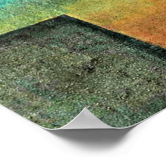 Kandinsky - Brawn Silence Poster (Ecke)