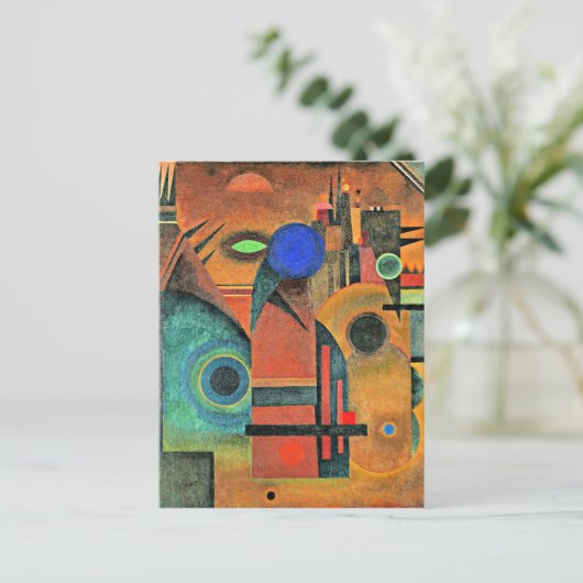 Kandinsky - Brawn Silence Postkarte (Stehend Vorderseite)