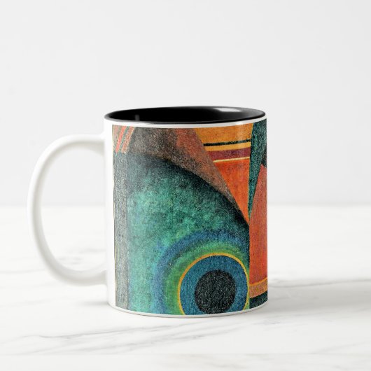 Kandinsky - Brawn Silence Zweifarbige Tasse (Links)