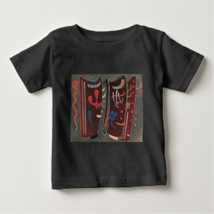 Kandinsky Brown with Baby T-shirt