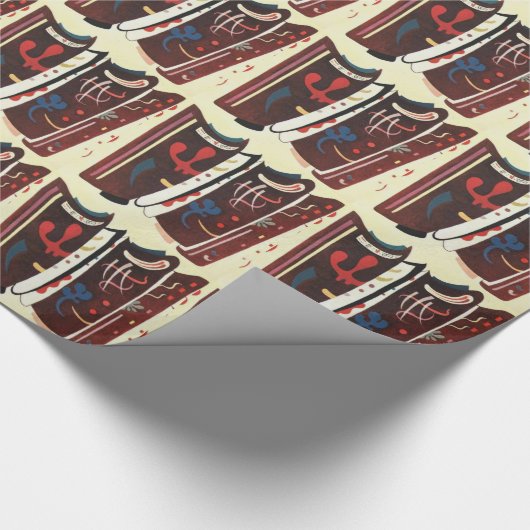 Kandinsky Brown with Geschenkpapier (Ecke)