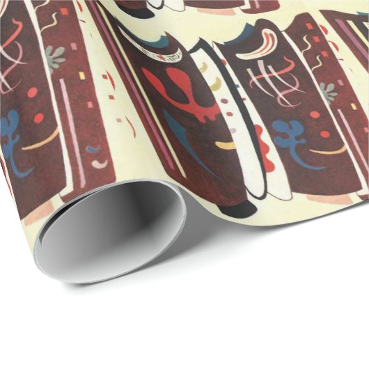 Kandinsky Brown with Geschenkpapier (Rolleneckpunkt)