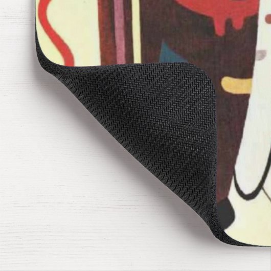 Kandinsky Brown with Mousepad (Ecke)
