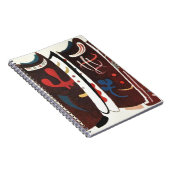 Kandinsky Brown with Notizblock (Rechte Seite)