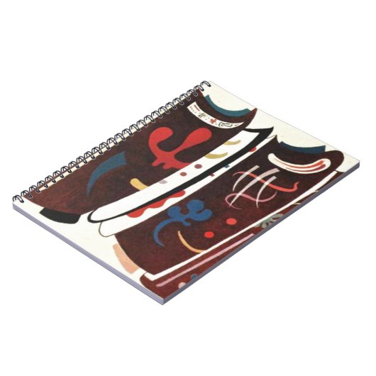 Kandinsky Brown with Notizblock (Linke Seite)