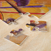 Kandinsky Brown Yellow Red Blue Puzzle (Seite)