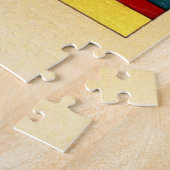 Kandinsky, Calmed, abstrakte Kunstwerke Puzzle (Seite)