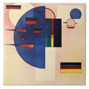 Kandinsky - Calmed, beliebtes Gemälde, Fliese