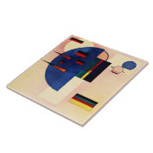 Kandinsky - Calmed, beliebtes Gemälde, Fliese (Seite)