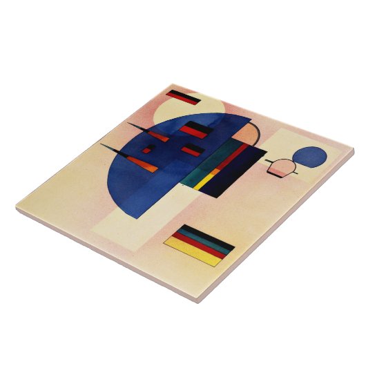 Kandinsky - Calmed, beliebtes Gemälde, Fliese (Seite)