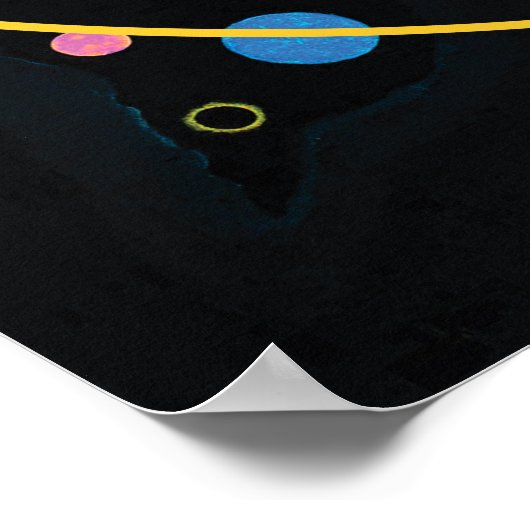 Kandinsky Circles Poster (Ecke)