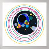 Kandinsky Circles Poster (Vorne)