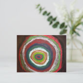 Kandinsky Circles Postkarte (Stehend Vorderseite)