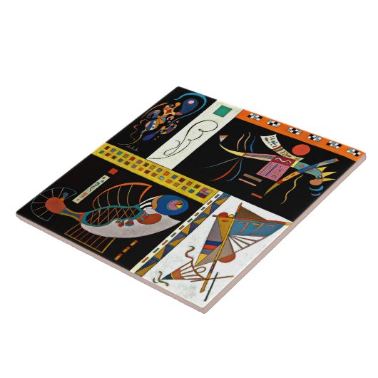 Kandinsky - Commuaunte Fliese (Seite)