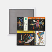 Kandinsky - Commuaunte Magnet (Vorderseite/Rückseite)