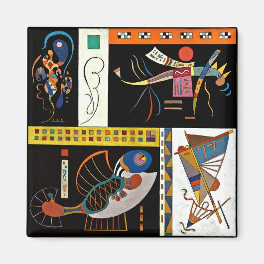 Kandinsky - Commuaunte Magnet (Vorne)