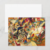 Kandinsky Composition VII Einladungen (Vorne/Hinten)