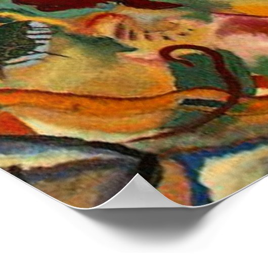 Kandinsky - Composition VII Poster (Ecke)