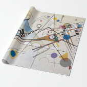 Kandinsky Composition VIII Abstrakte Kunst Geschenkpapier (Ungerollt)