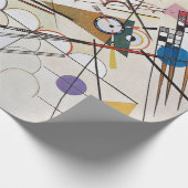 Kandinsky Composition VIII Abstrakte Kunst Geschenkpapier (Ecke)