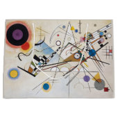 Kandinsky Composition VIII Abstrakte Kunst Große Geschenktüte (Vorderseite)