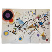 Kandinsky Composition VIII Abstrakte Kunst Große Geschenktüte (Rückseite)