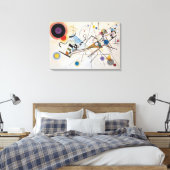 Kandinsky Composition VIII Abstrakte Kunst Leinwanddruck (Insitu (Schlafzimmer))