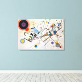 Kandinsky Composition VIII Abstrakte Kunst Leinwanddruck (Insitu (Holzboden))