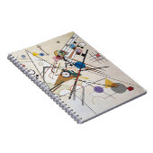 Kandinsky Composition VIII Abstrakte Kunst Notizblock (Rechte Seite)