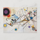 Kandinsky Composition VIII Abstrakte Kunst Postkarte (Vorderseite)