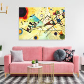 Kandinsky - Composition VIII Leinwanddruck (Insitu (Wohnzimmer))