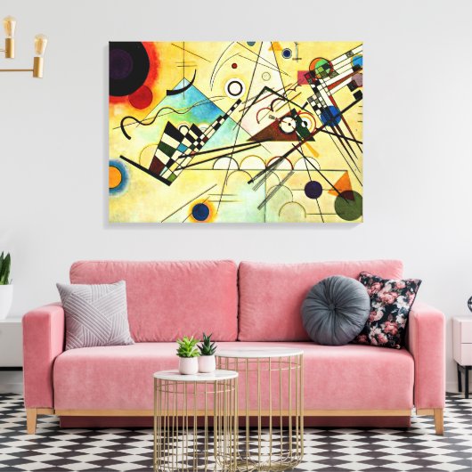 Kandinsky - Composition VIII Leinwanddruck (Insitu (Wohnzimmer))
