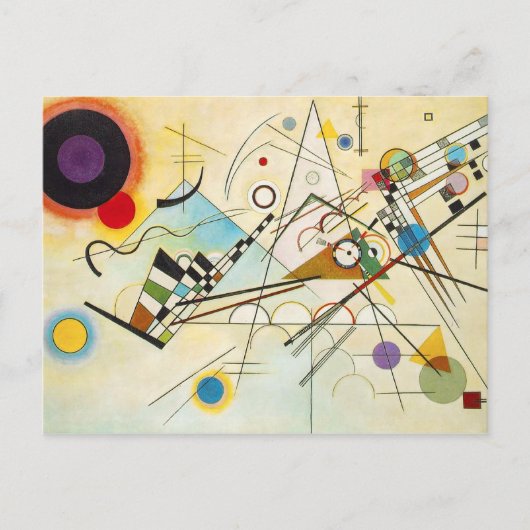 Kandinsky Composition VIII Postkarte (Vorderseite)