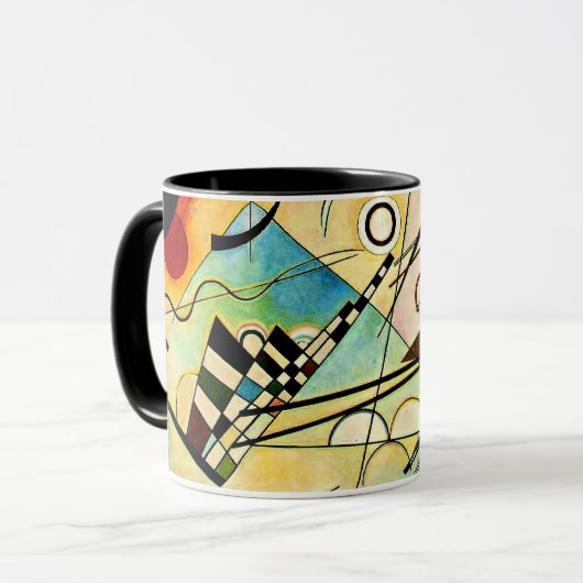 Kandinsky - Composition VIII Tasse (Vorderseite Links)