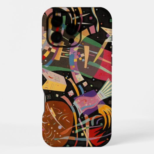 Kandinsky Composition X Abstrakte Kunst iPhone Hülle (Rückseite)
