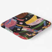 Kandinsky - Composition X Pappteller (Gewinkelt)