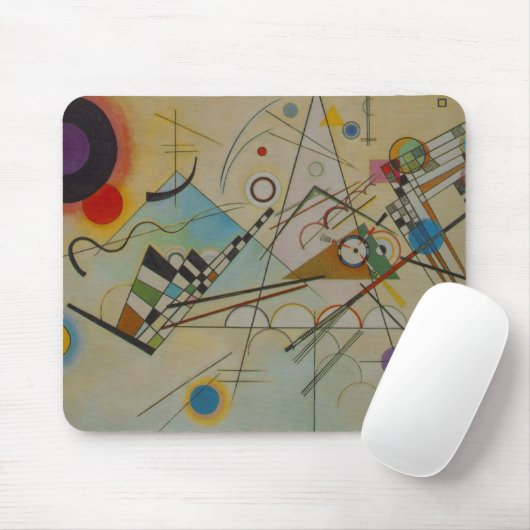 Kandinsky Compositon 8 Mousepad (Mit Mouse)