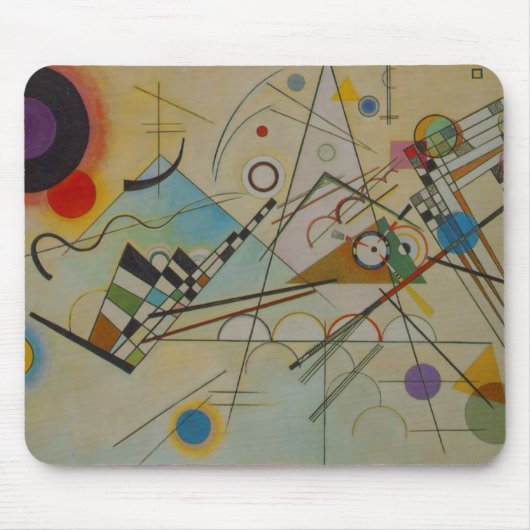 Kandinsky Compositon 8 Mousepad (Vorne)